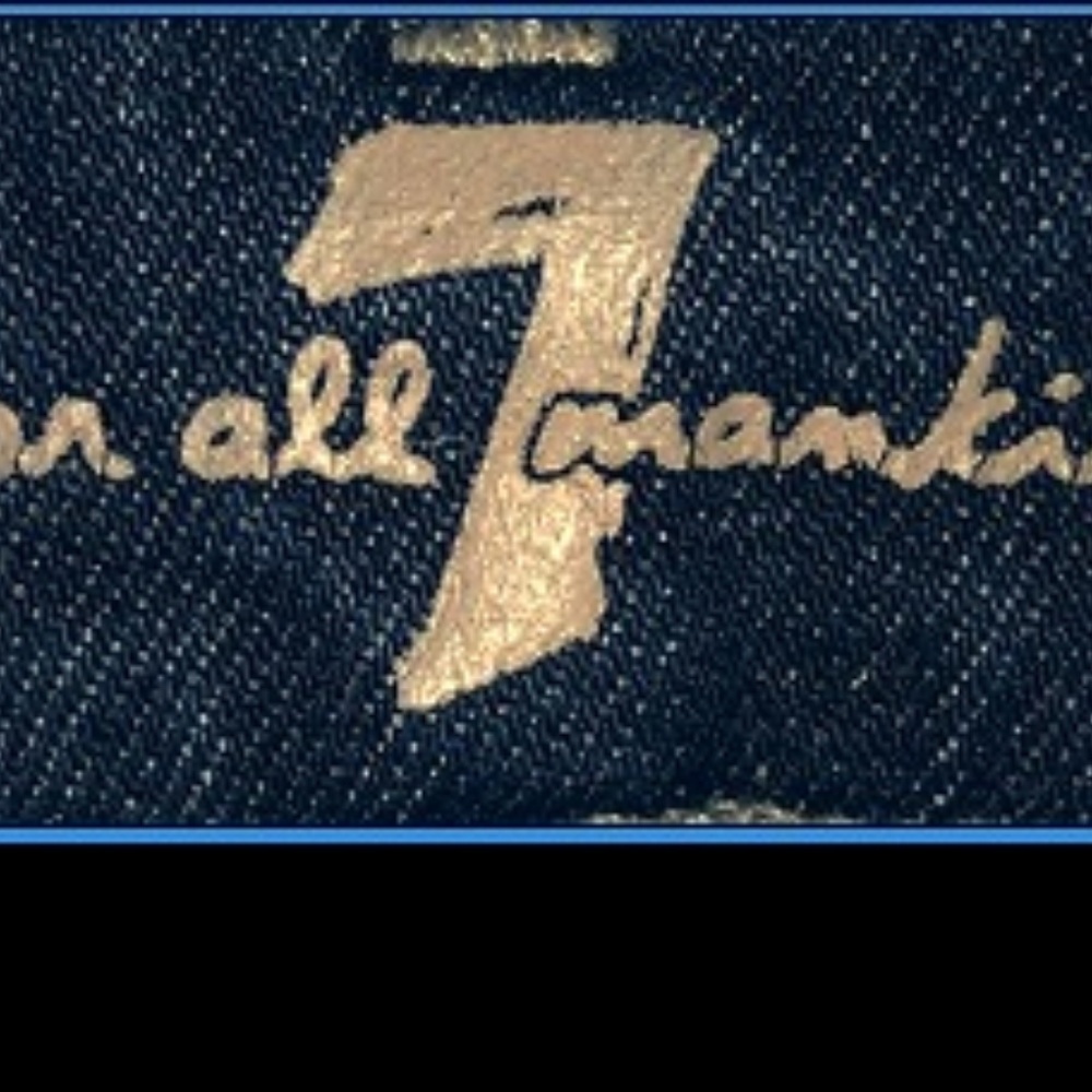 7 For All Mankind dark wash women's jeans
